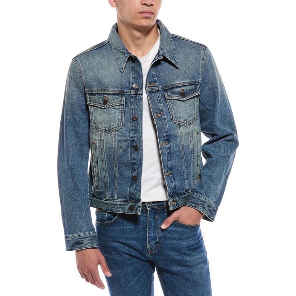 Blk Dnm Mens Denim Jacket, Blue